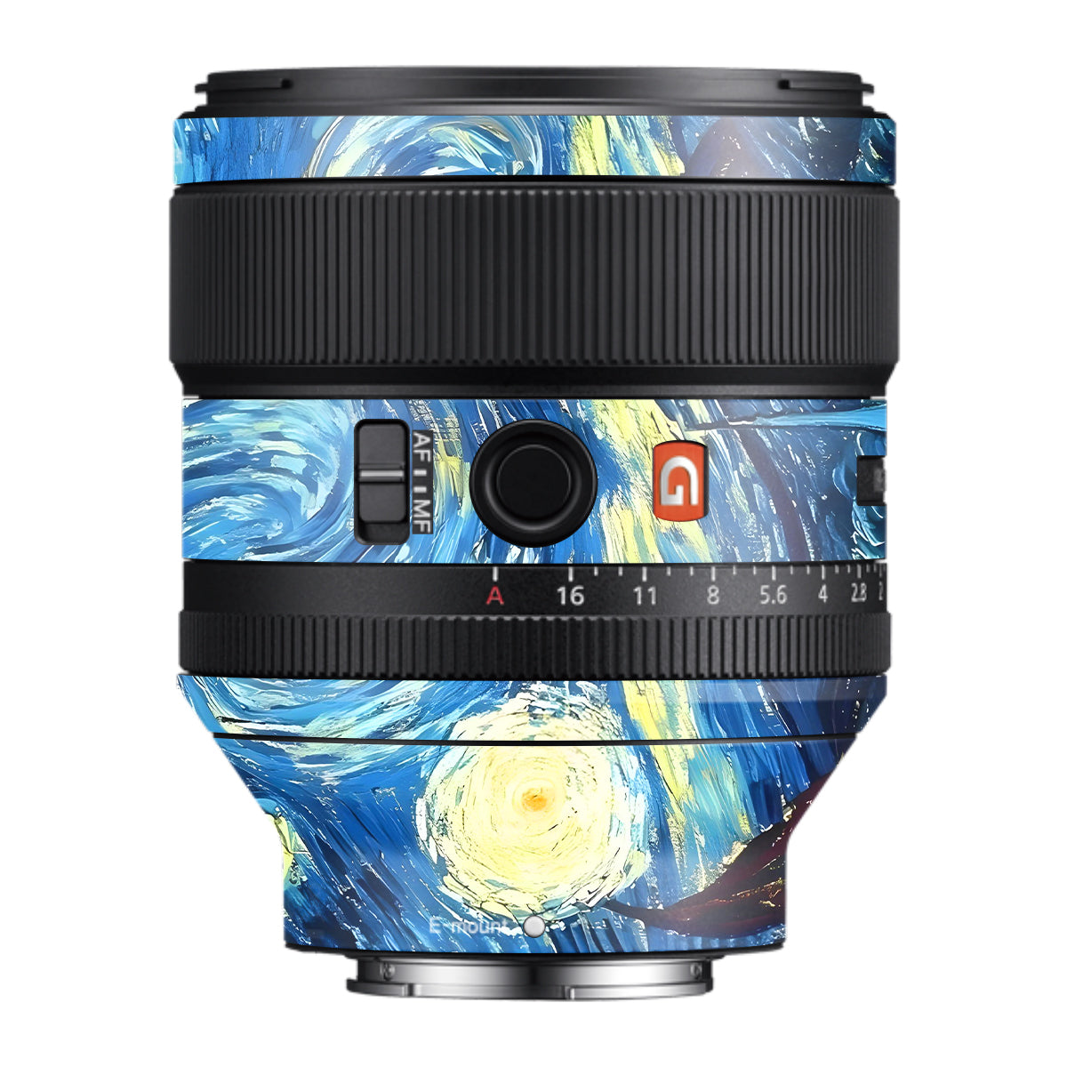 Starry Night Art Samyang FE 85mm F/1.4 Camera Lens Skin