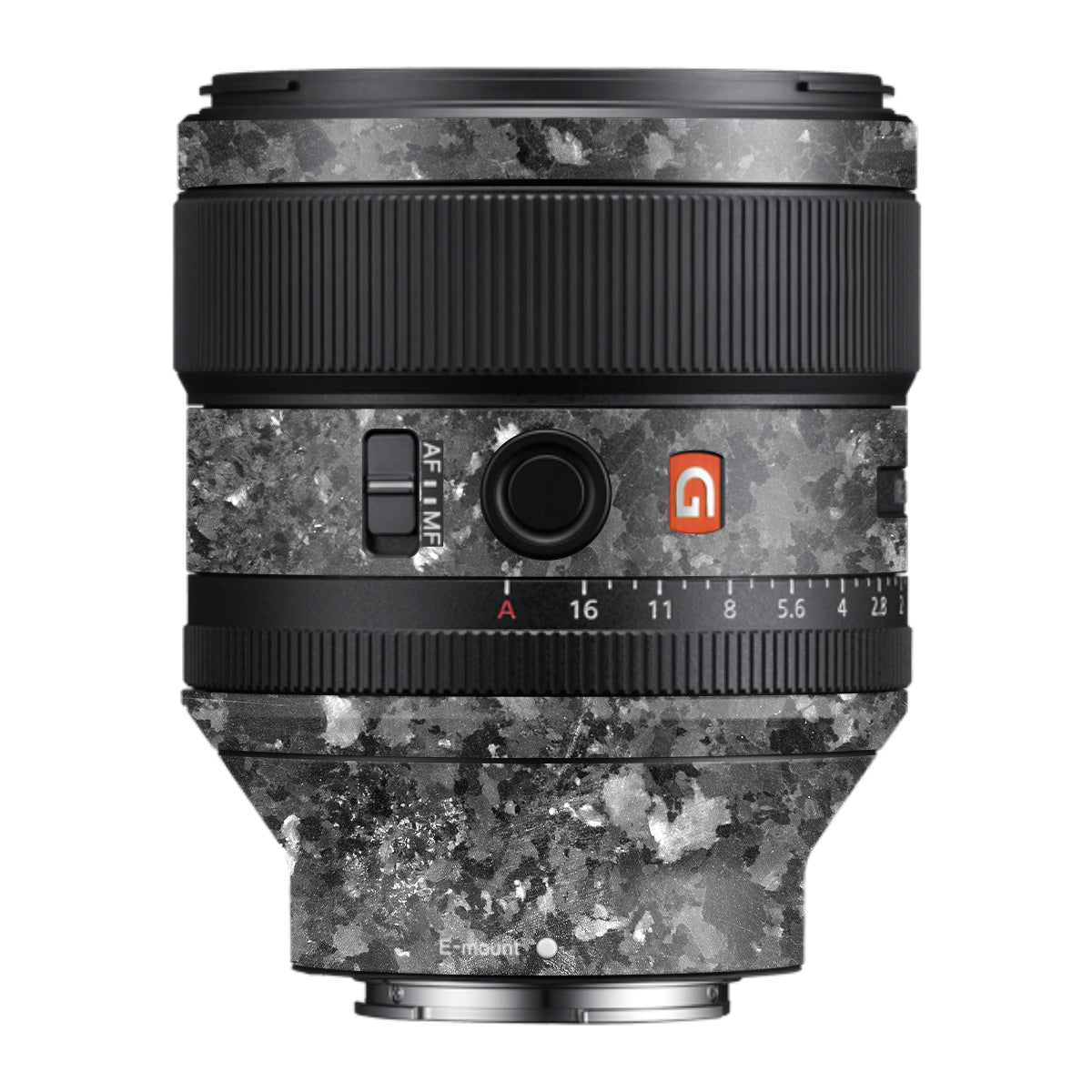 Black Granite Samyang FE 85mm F/1.4 Camera Lens Skin