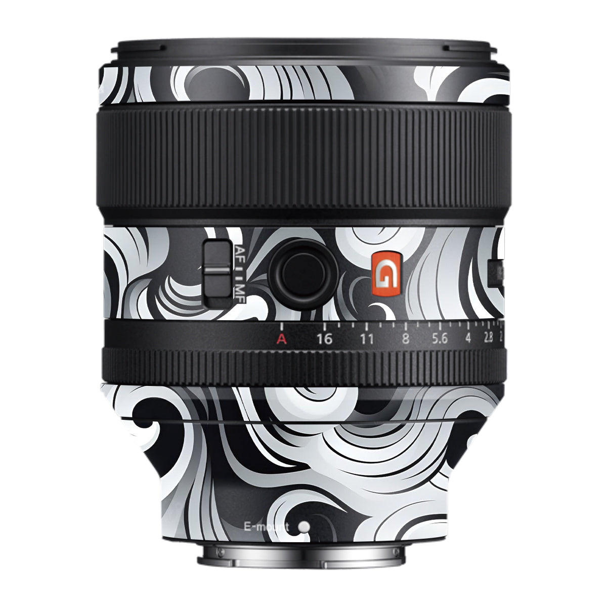 Smoke Swirl Samyang FE 85mm F/1.4 Camera Lens Skin