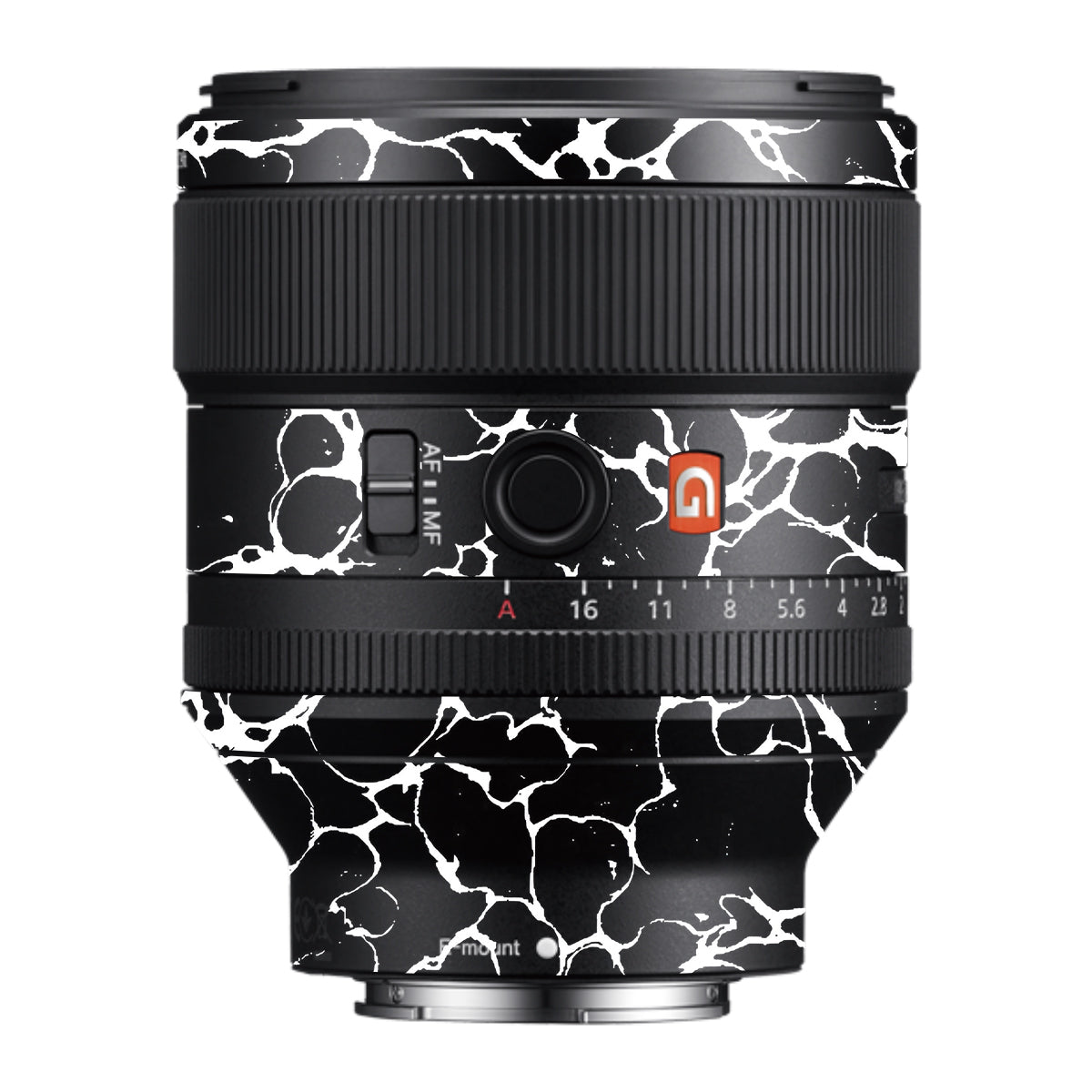 White Web Samyang FE 85mm F/1.4 Camera Lens Skin