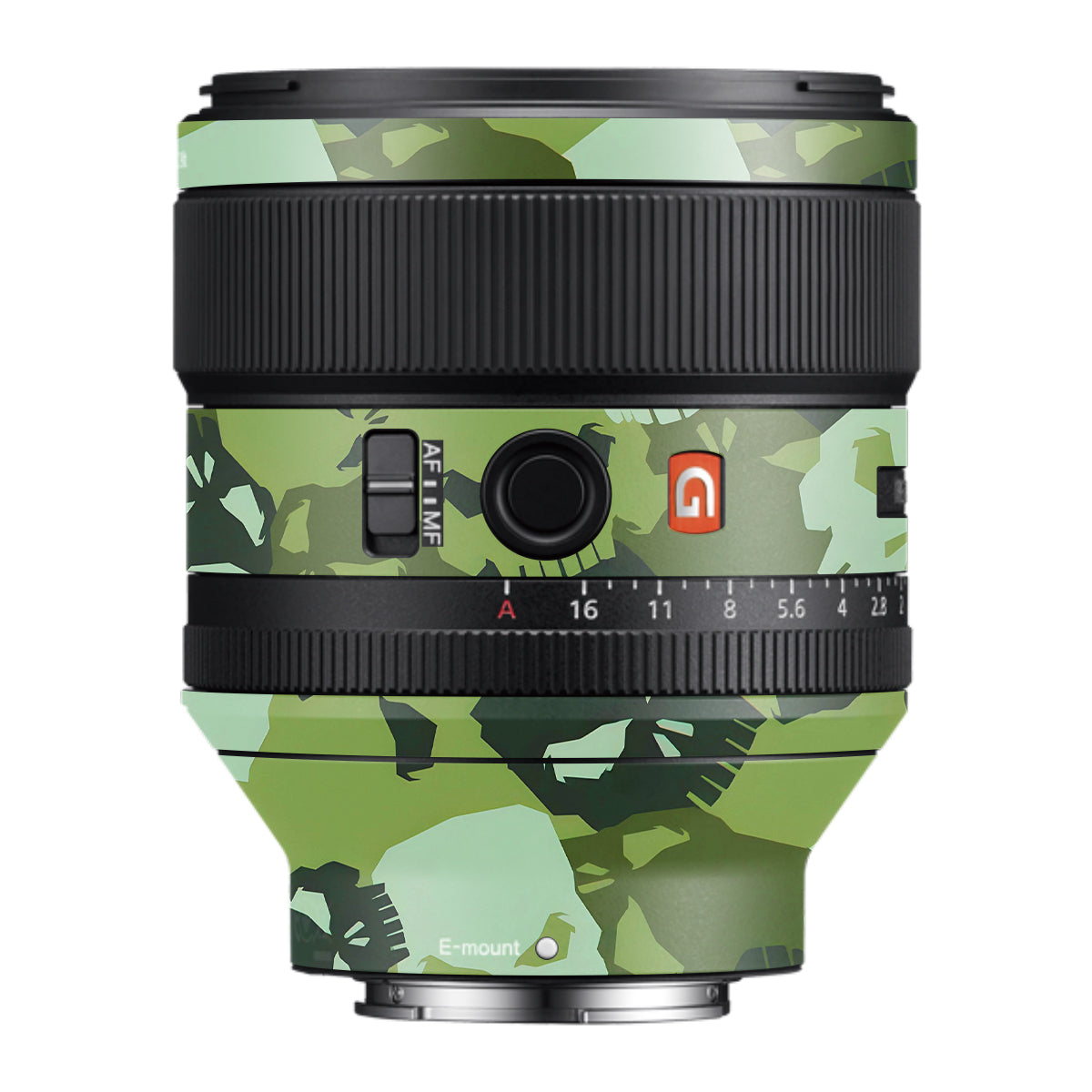 Tropic Camo Samyang FE 85mm F/1.4 Camera Lens Skin
