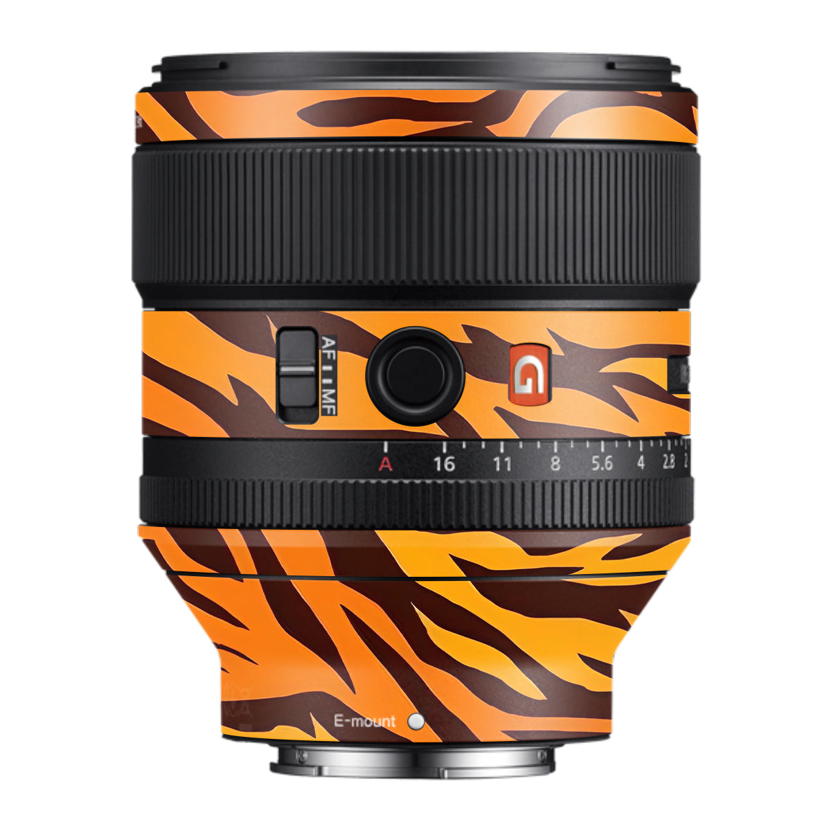 Wild Tiger Stripes Samyang FE 85mm F/1.4 Camera Lens Skin
