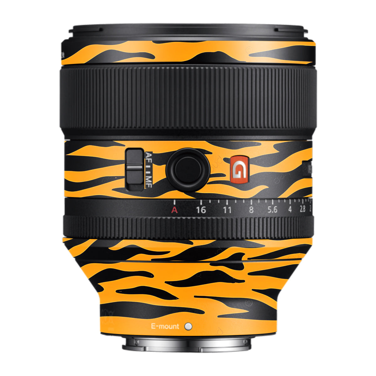 Savanna Tiger Stripes Samyang FE 85mm F/1.4 Camera Lens Skin