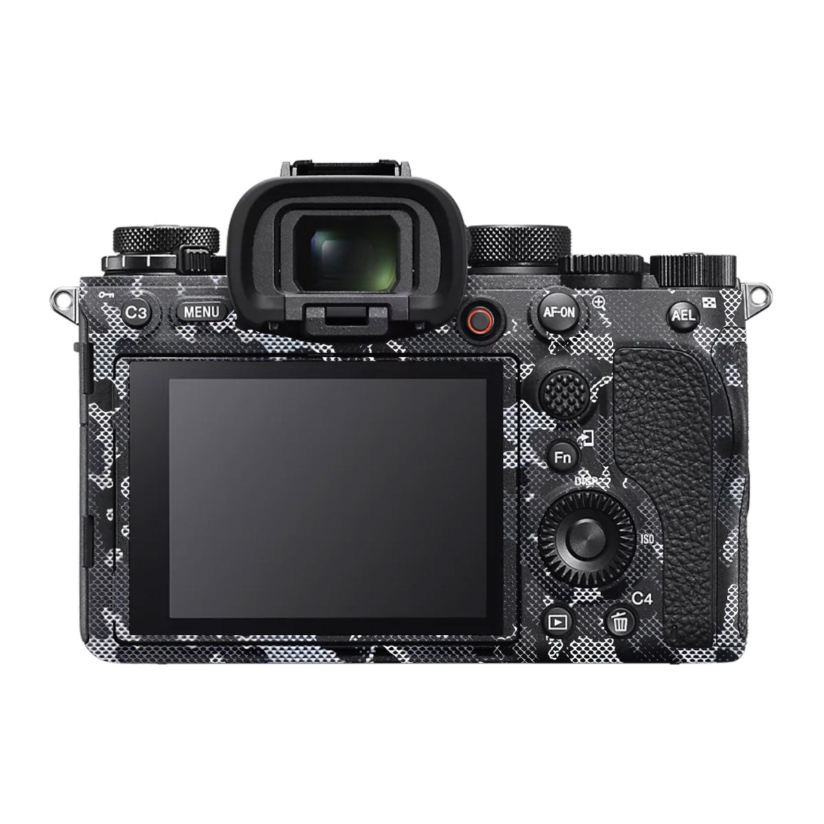 Stealth Grey Camo Sony A1 Camera Skin