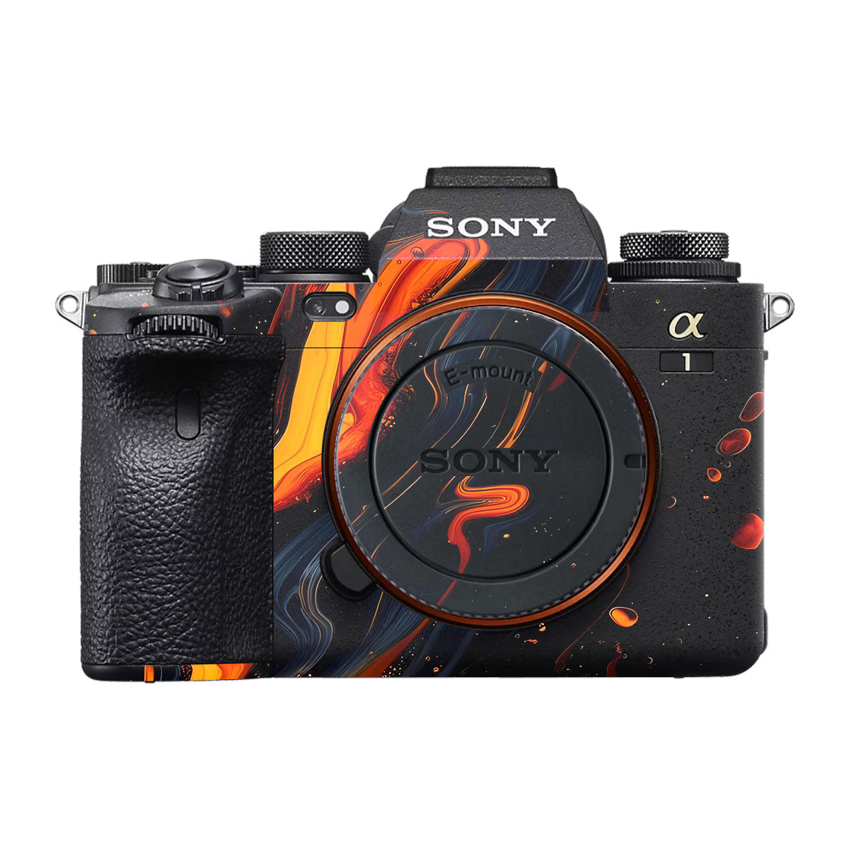 Lava Marble Sony A1 Camera Skin