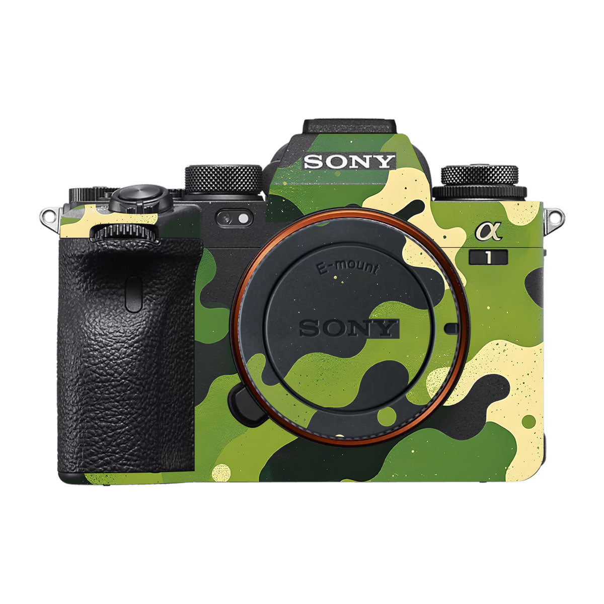 Camouflage Pattern Sony A1 Camera Skin