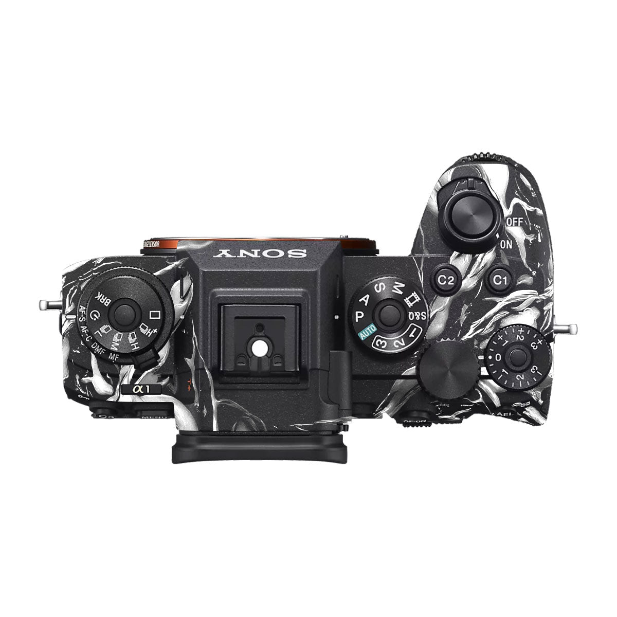 Venom Black Sony A1 Camera Skin