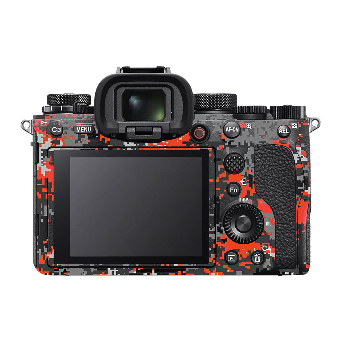Inferno Pixel Sony A1 Camera Skin