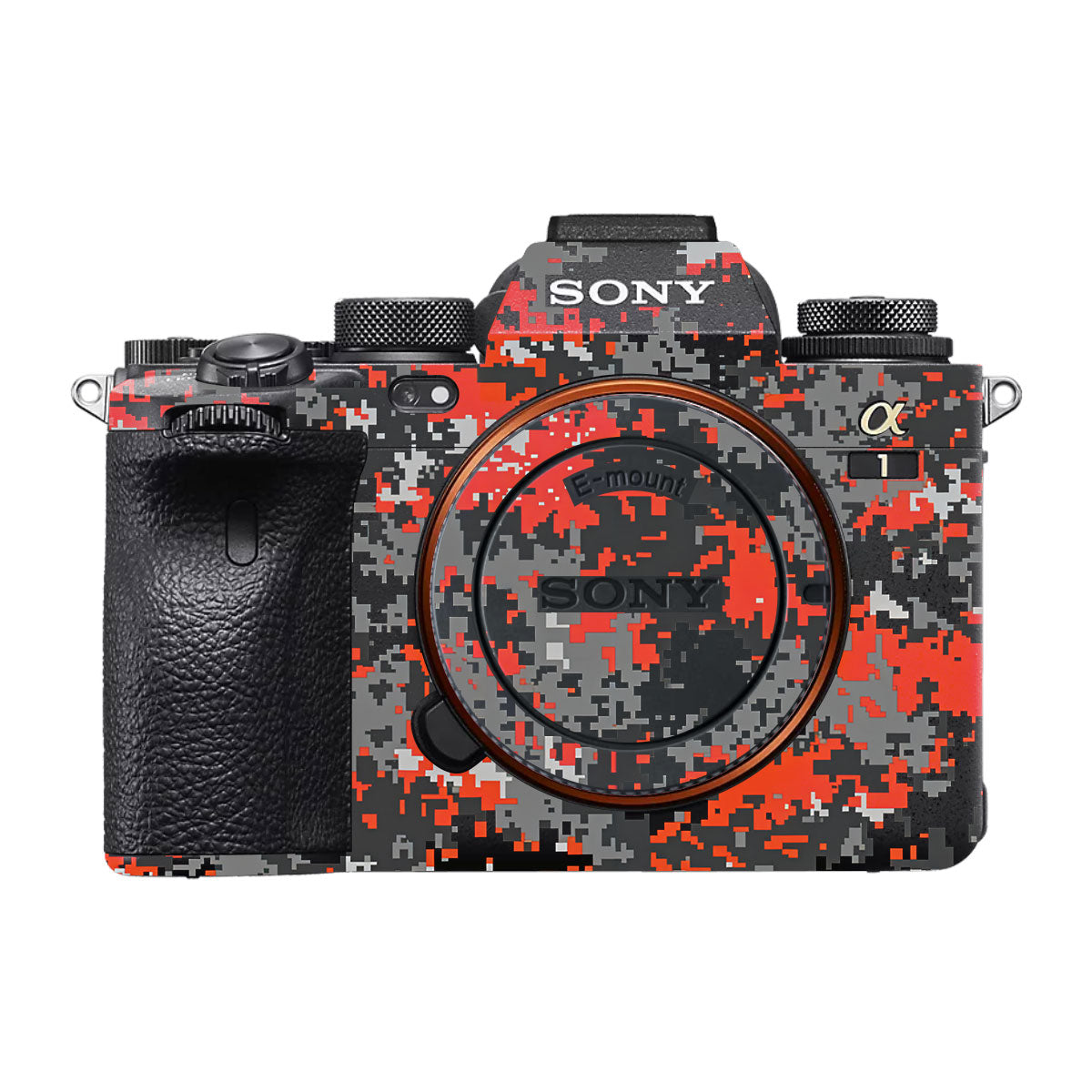 Inferno Pixel Sony A1 Camera Skin
