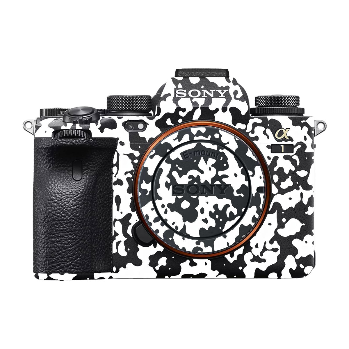 Snow Camo Sony A1 Camera Skin