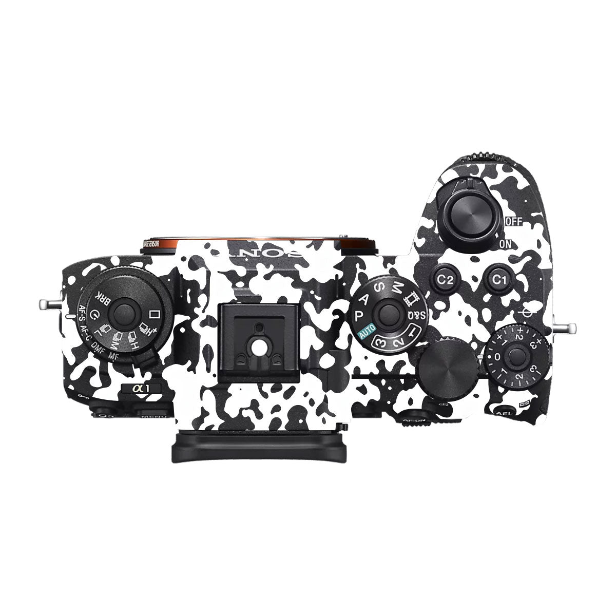 Snow Camo Sony A1 Camera Skin