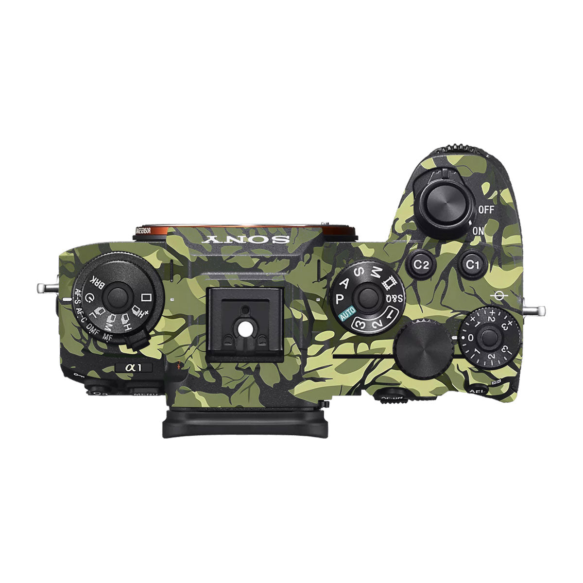 Green Tangled Vines Sony A1 Camera Skin