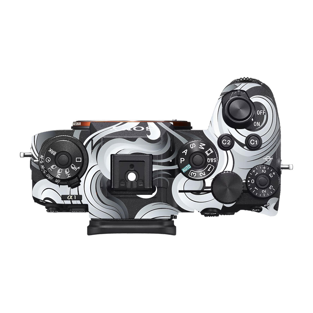Smoke Swirl Sony A1 Camera Skin
