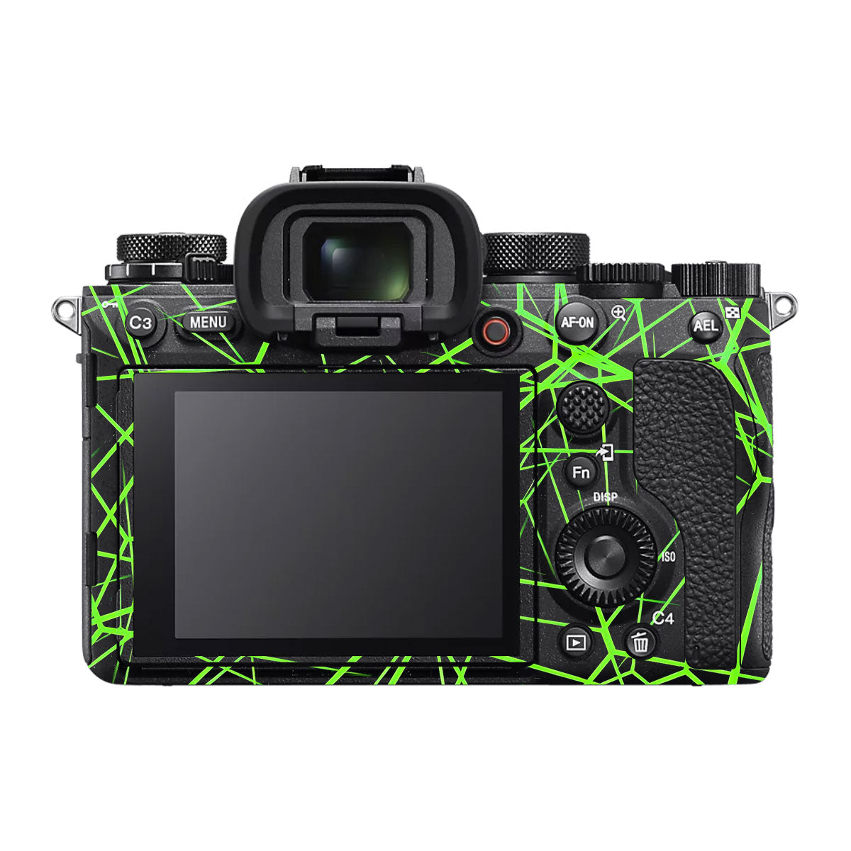 Neon Grid Sony A1 Camera Skin