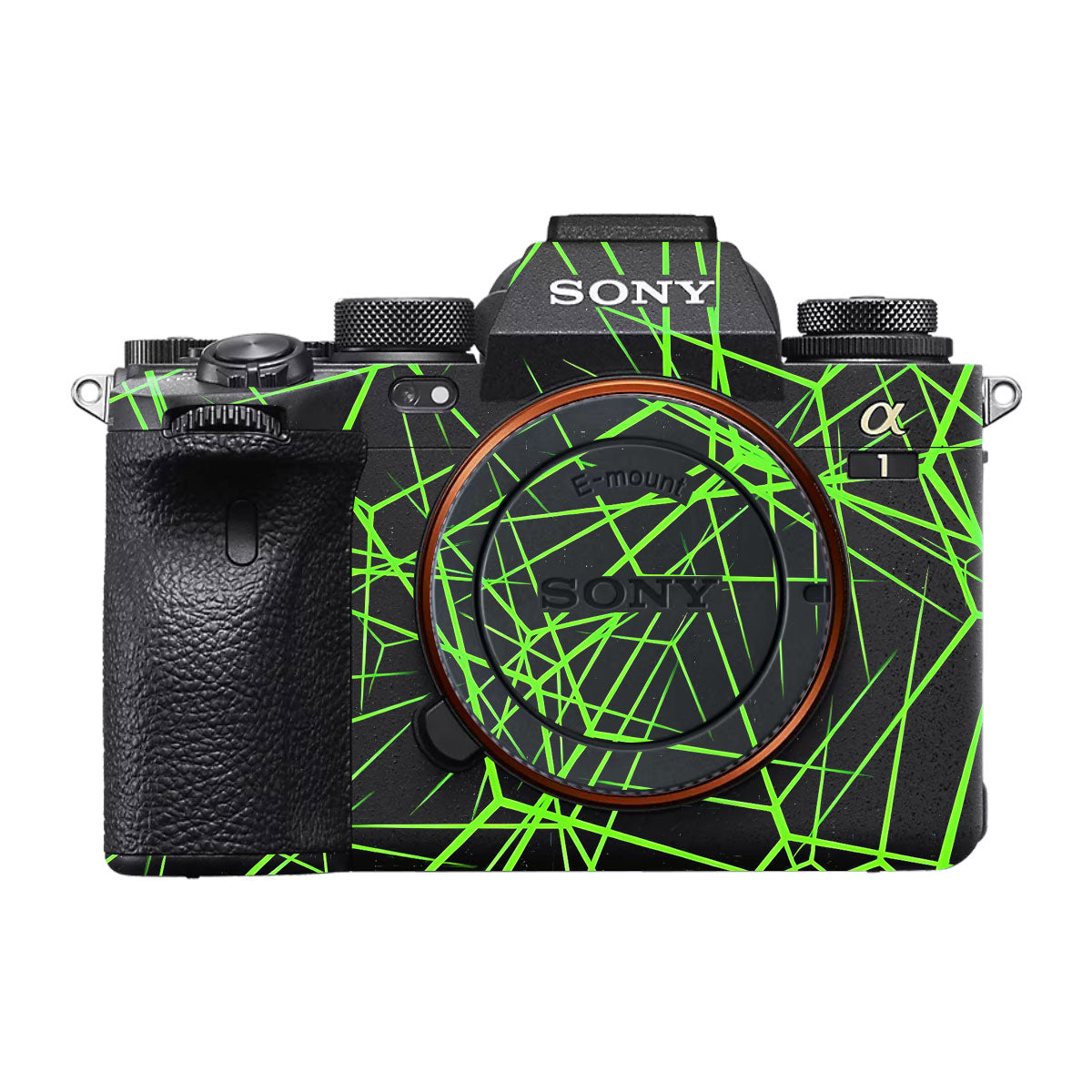 Neon Grid Sony A1 Camera Skin