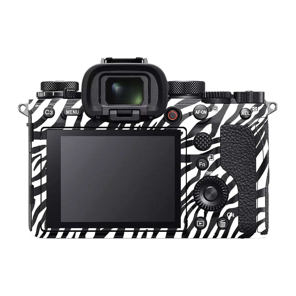 Classic Zebra Stripes Sony A1 Camera Skin