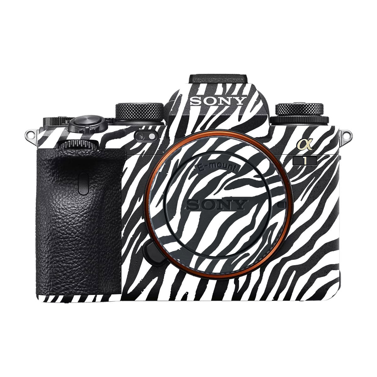 Classic Zebra Stripes Sony A1 Camera Skin