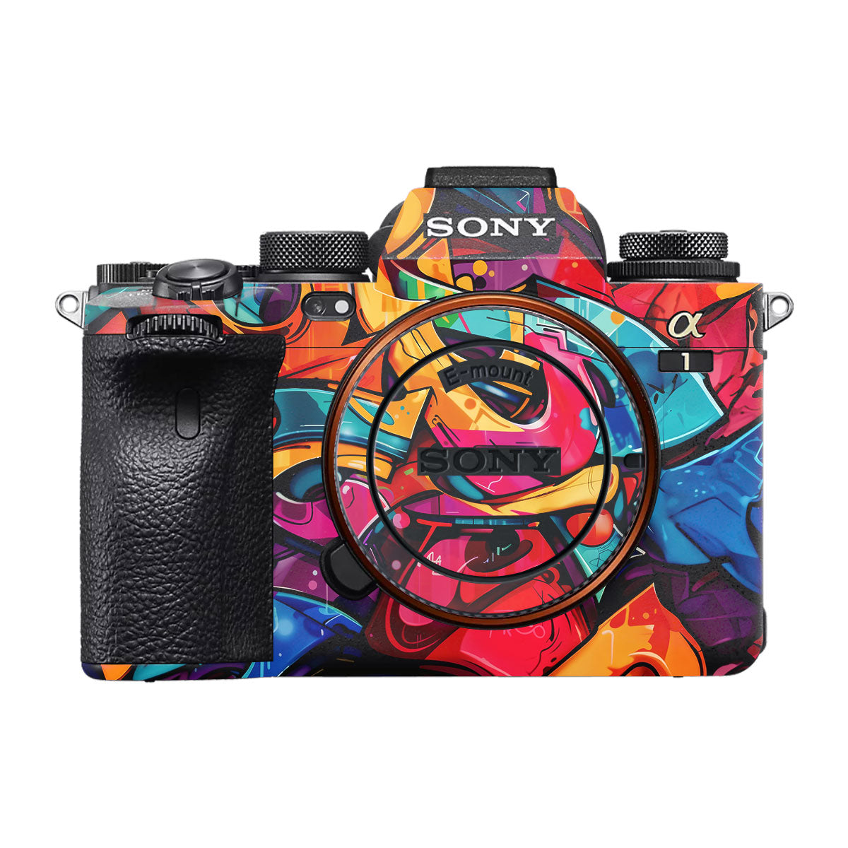 Urban Graffiti Explosion Sony A1 Camera Skin