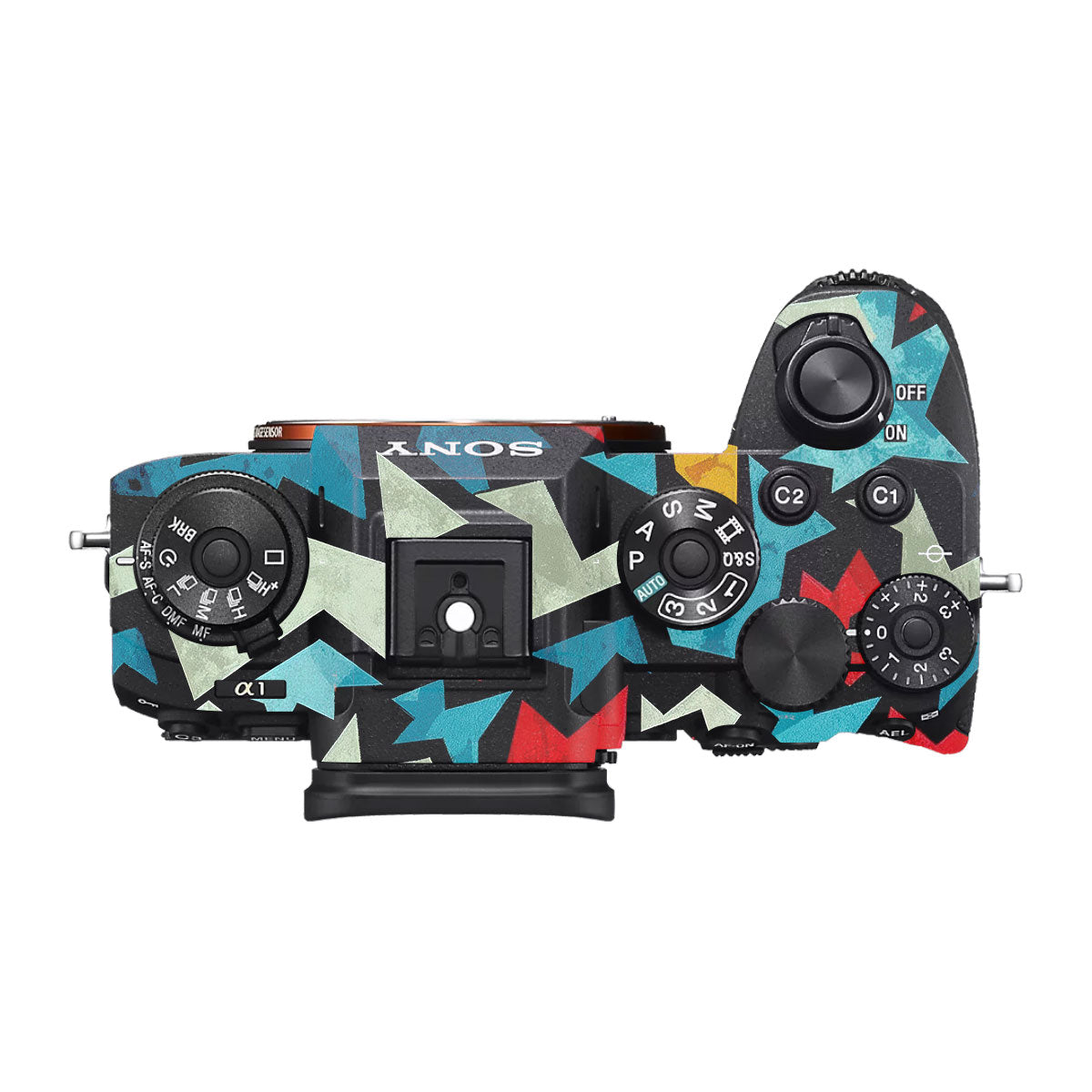 Pop Art Lightning Sony A1 Camera Skin