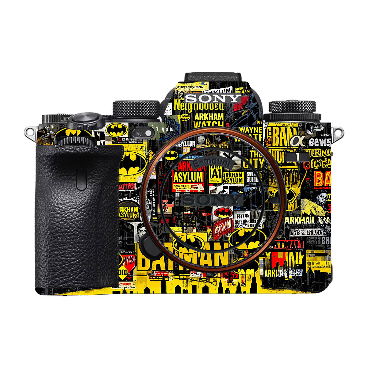 Batman Collage Sony A1 Camera Skin