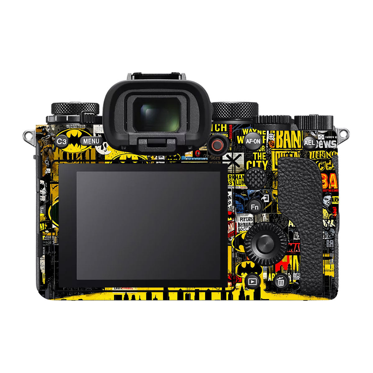 Batman Collage Sony A1 Camera Skin
