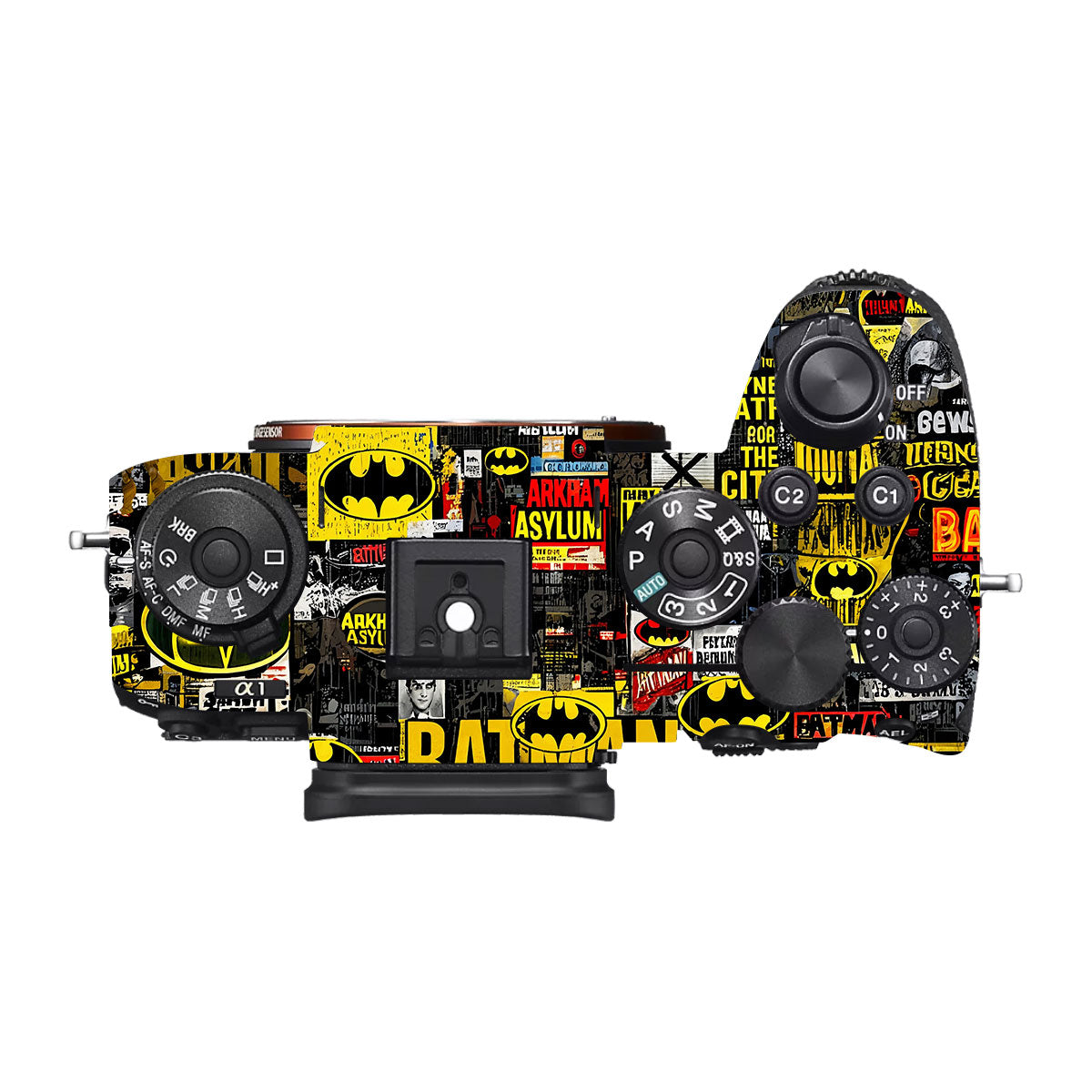 Batman Collage Sony A1 Camera Skin