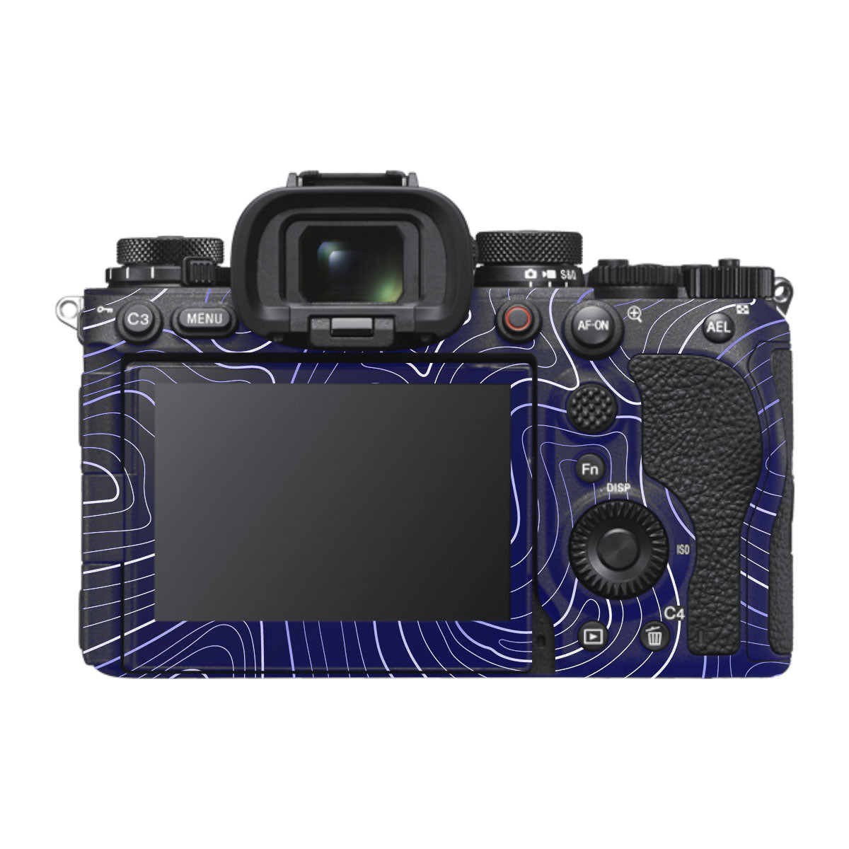 Deep Blue Contour Sony A1 Mark II Camera Skin