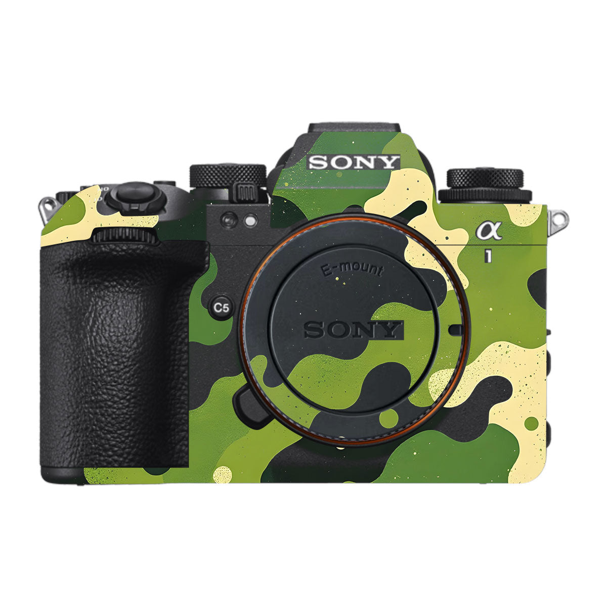 Camouflage Pattern Sony A1 Mark II Camera Skin