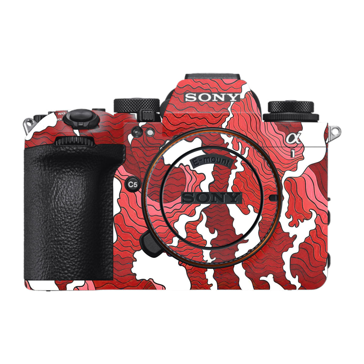 Cherry Waves Sony A1 Mark II Camera Skin