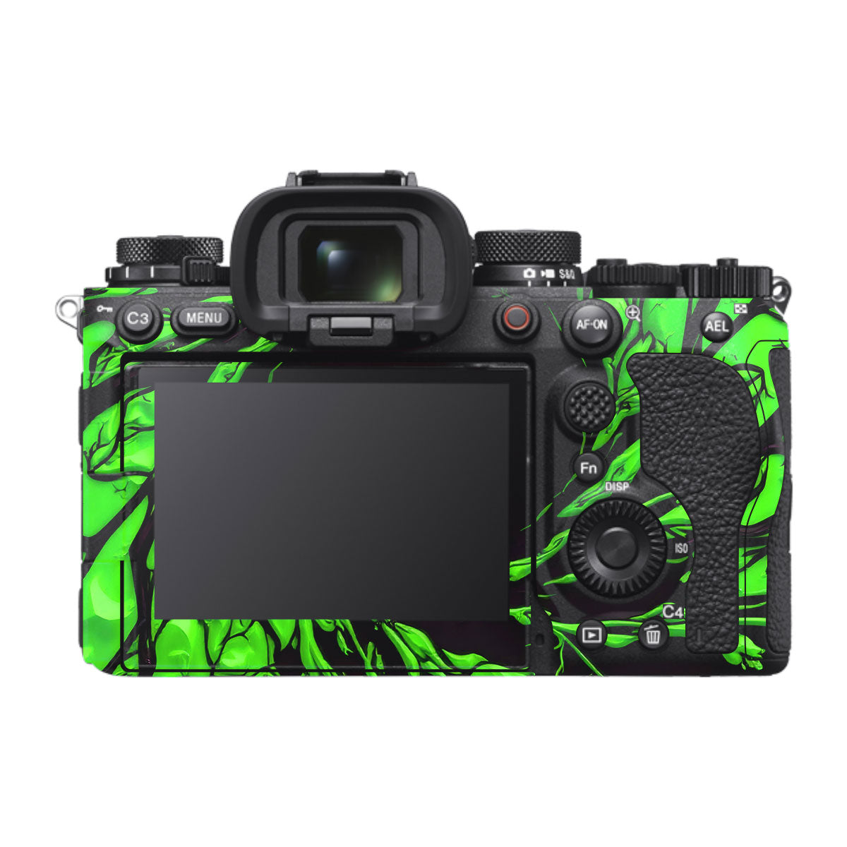Venom Green Sony A1 Mark II Camera Skin
