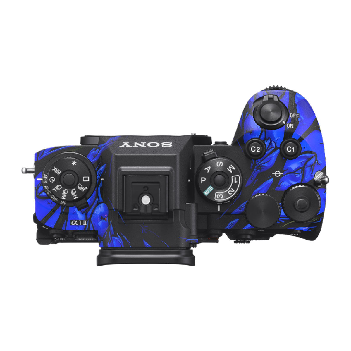Venom Blue Sony A1 Mark II Camera Skin