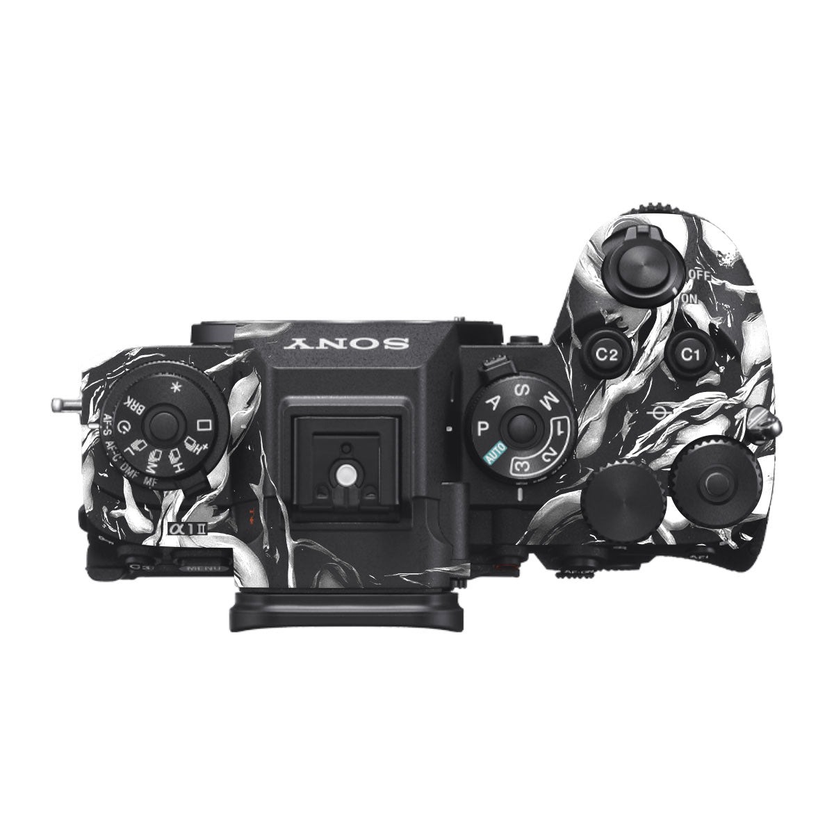 Venom Black Sony A1 Mark II Camera Skin