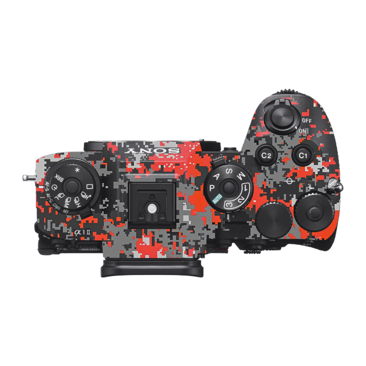 Inferno Pixel Sony A1 Mark II Camera Skin