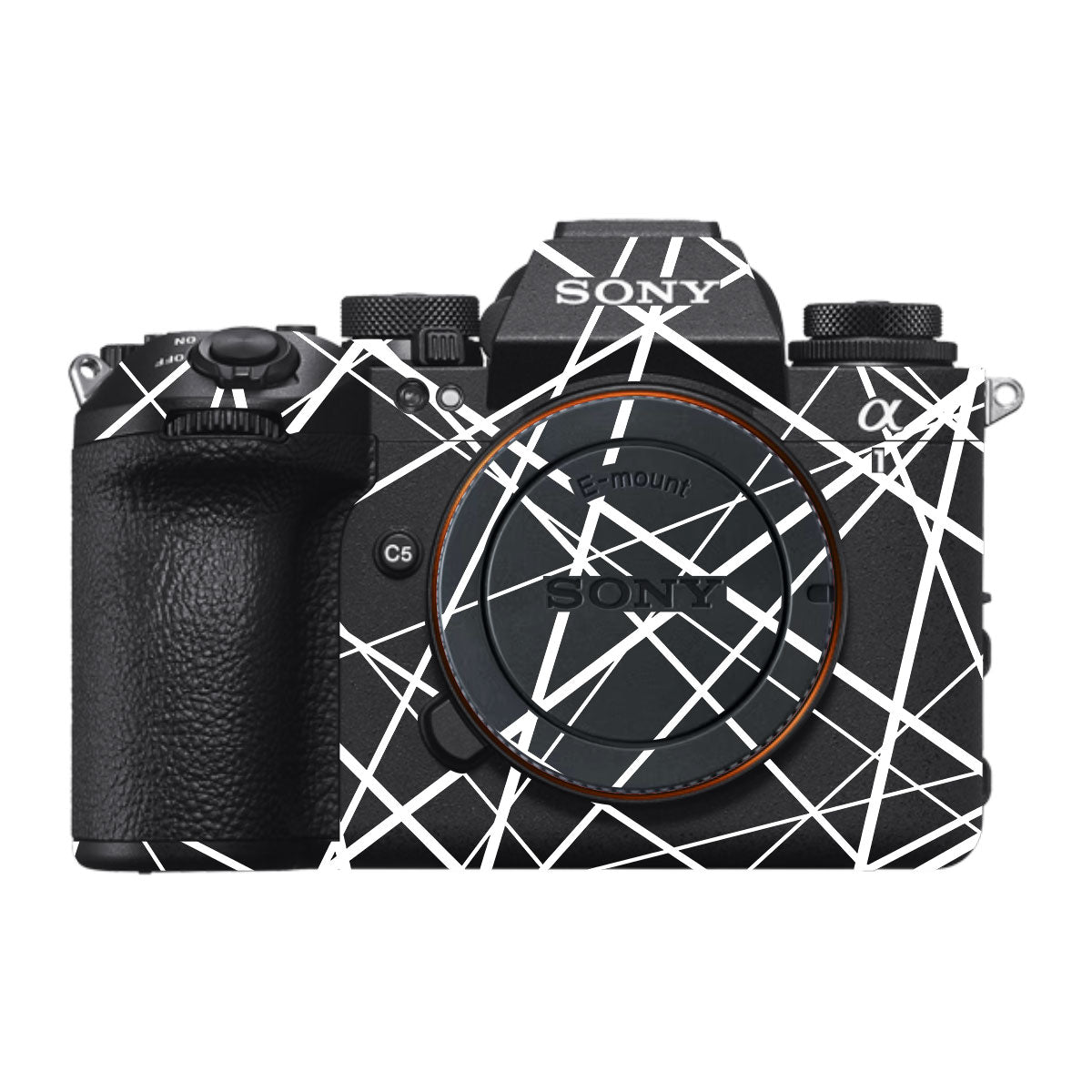 Mono Grid Sony A1 Mark II Camera Skin