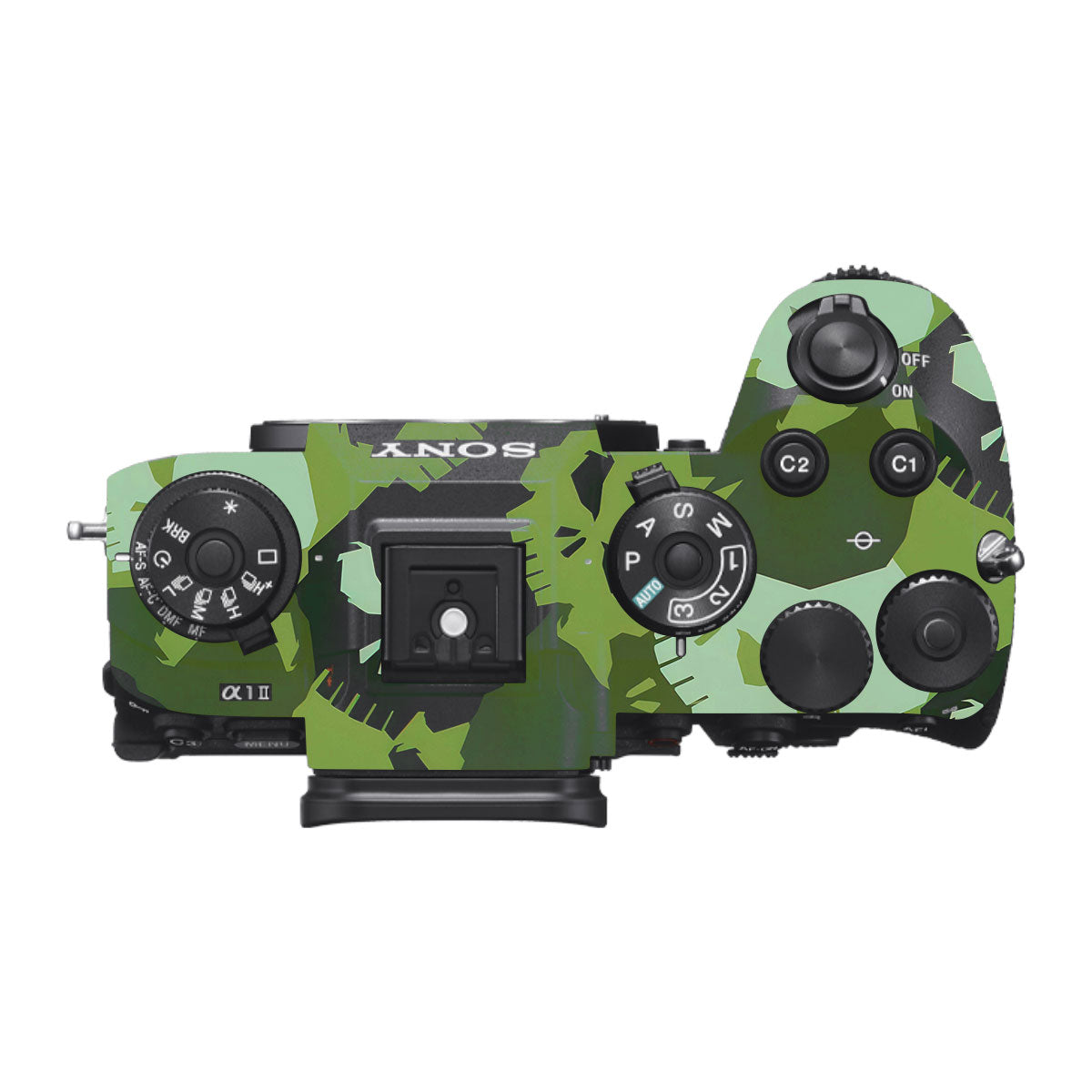 Tropic Camo Sony A1 Mark II Camera Skin