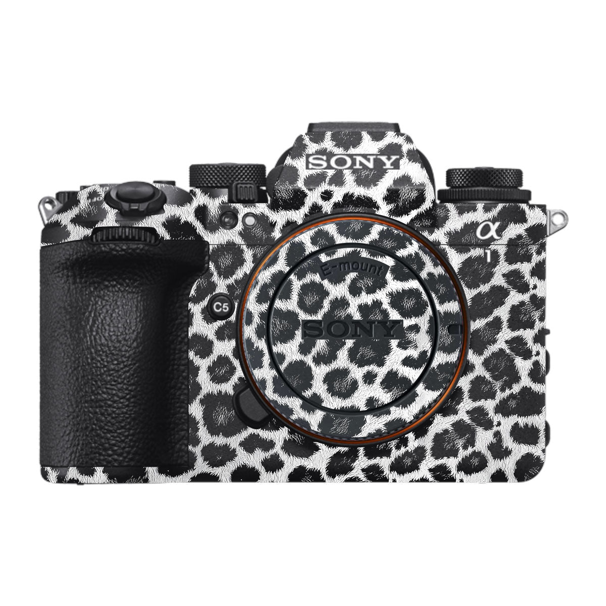 Snow Leopard Spots Sony A1 Mark II Camera Skin