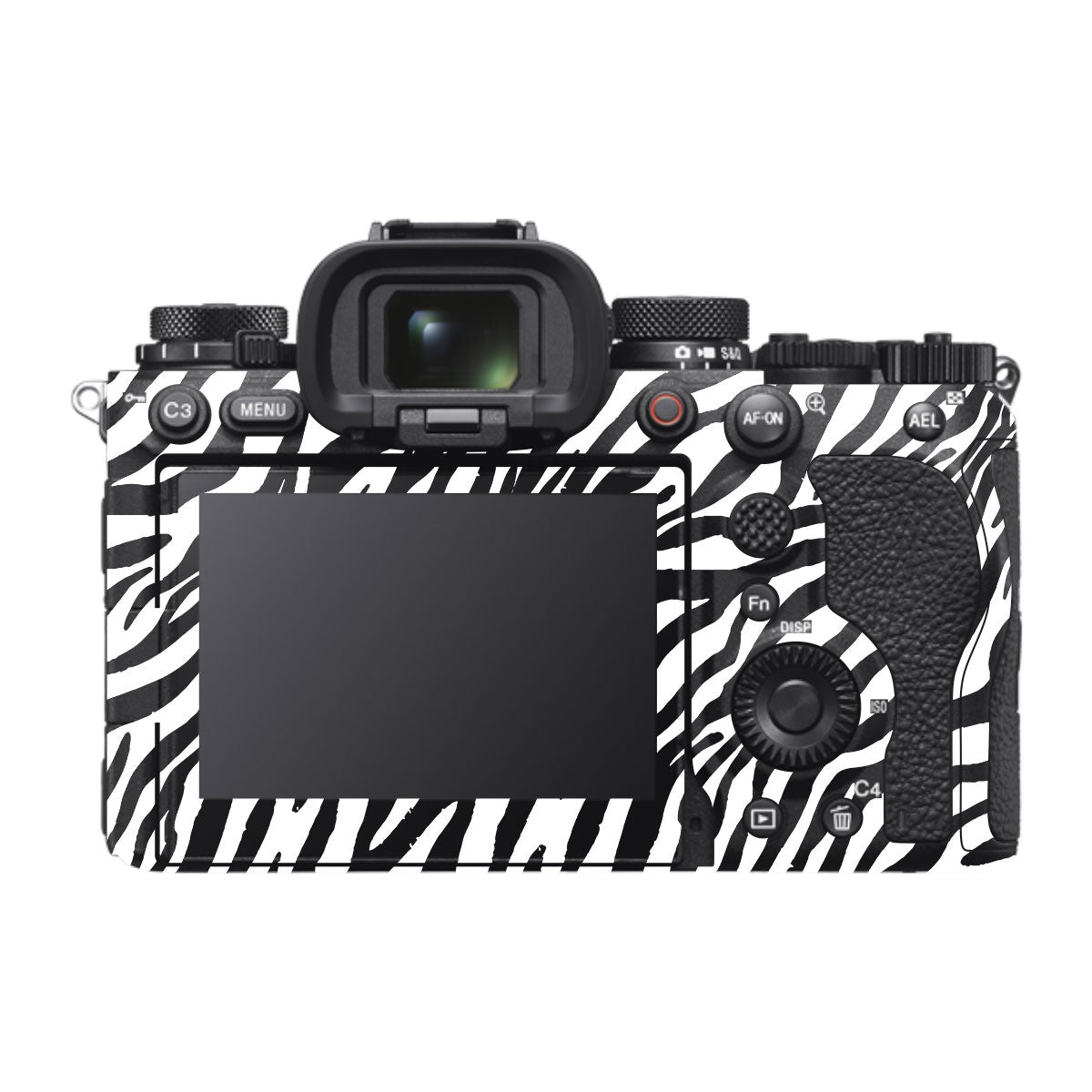 Classic Zebra Stripes Sony A1 Mark II Camera Skin