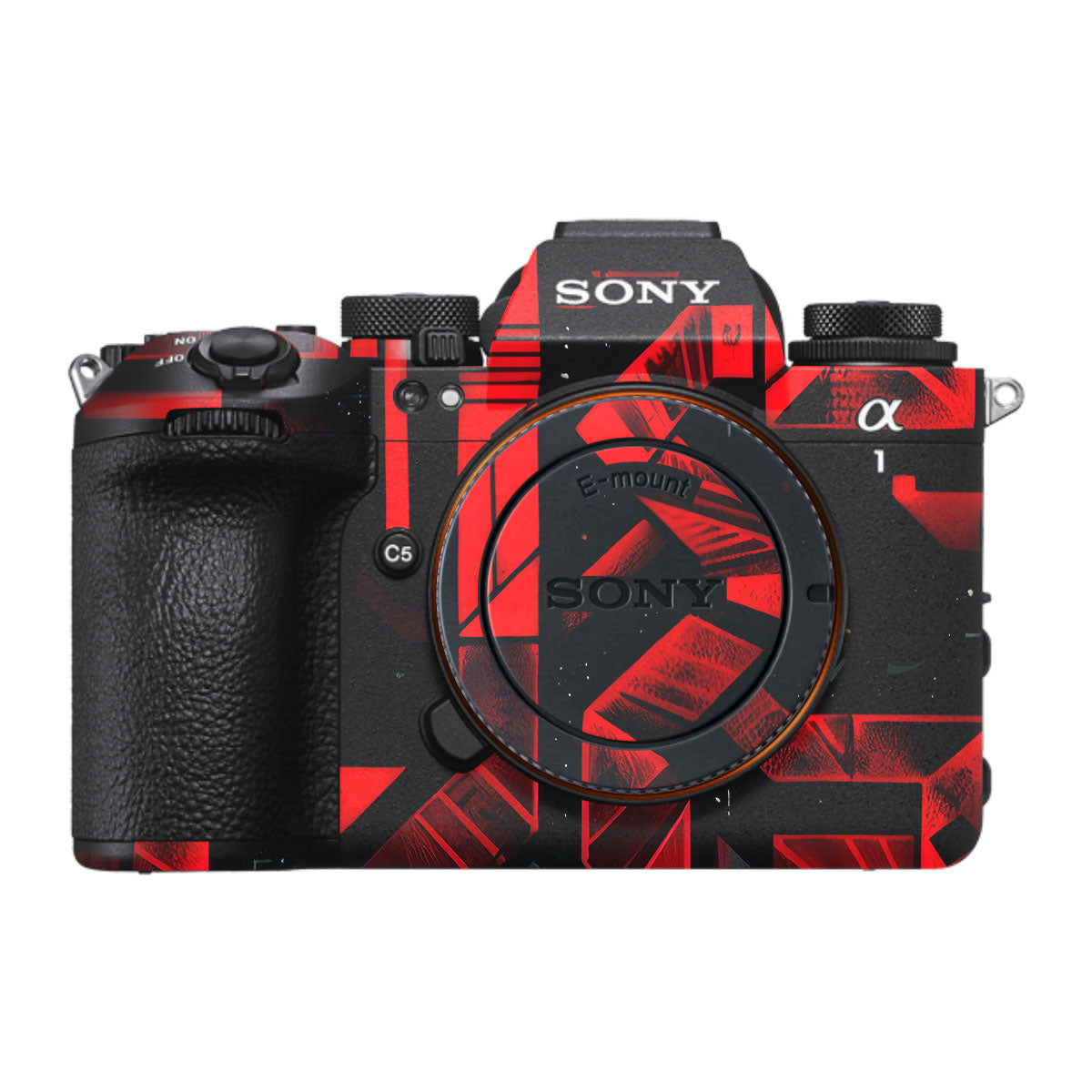Cyber Maze Circuit Sony A1 Mark II Camera Skin