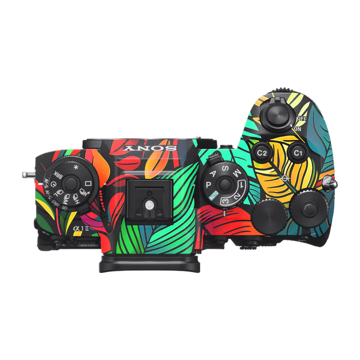 Tropical Jungle Leaves Sony A1 Mark II Camera Skin