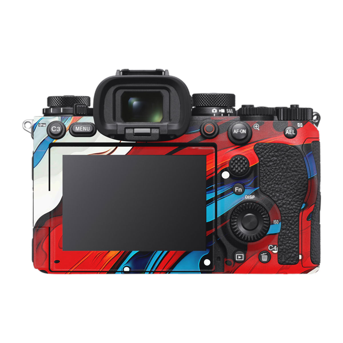 Fire & Ice Flow Sony A1 Mark II Camera Skin