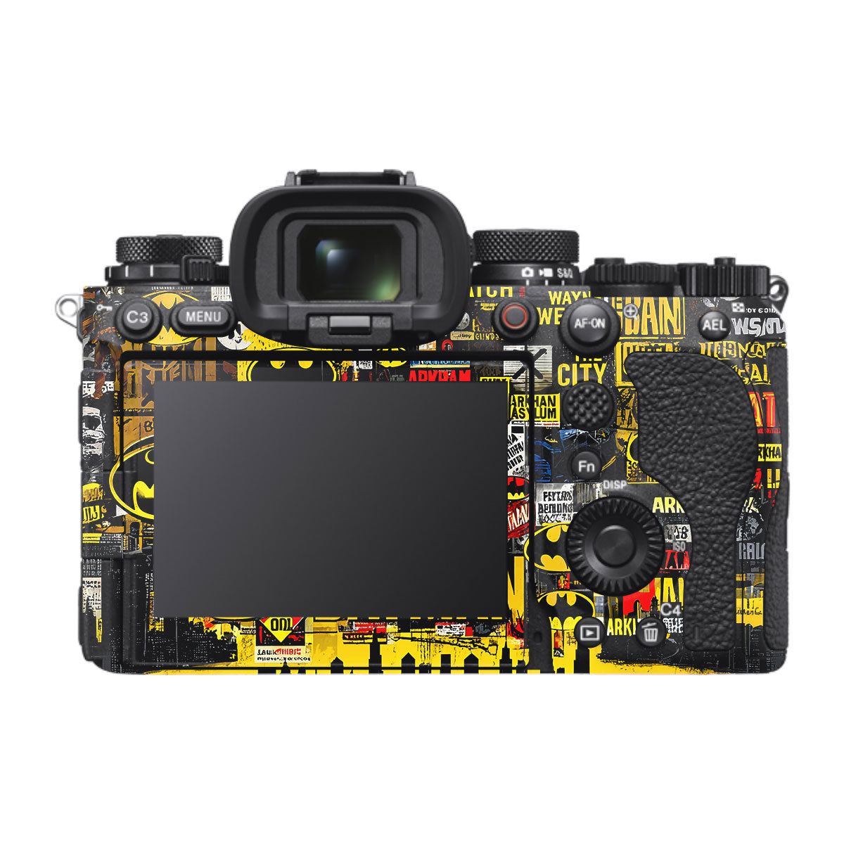 Batman Collage Sony A1 Mark II Camera Skin