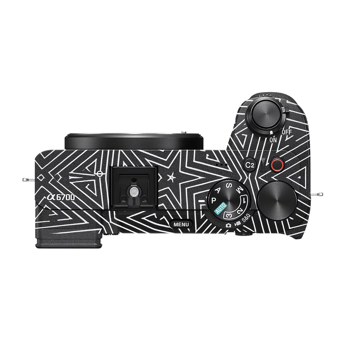 Geometric Pattern Sony A6700 Camera Skin
