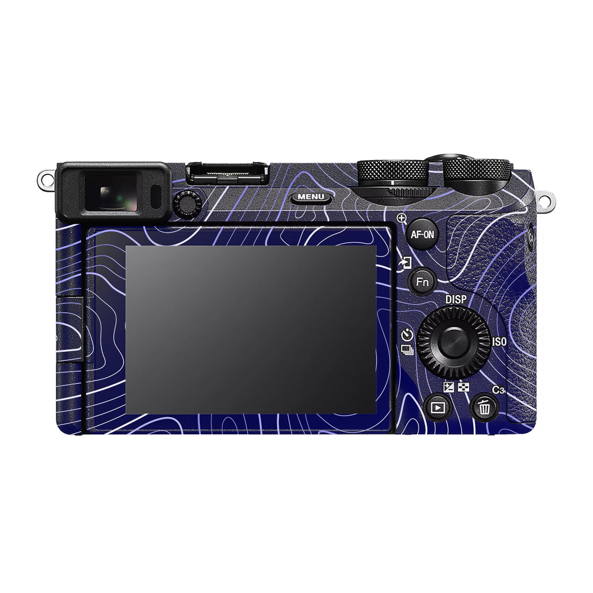 Deep Blue Contour Sony A6700 Camera Skin