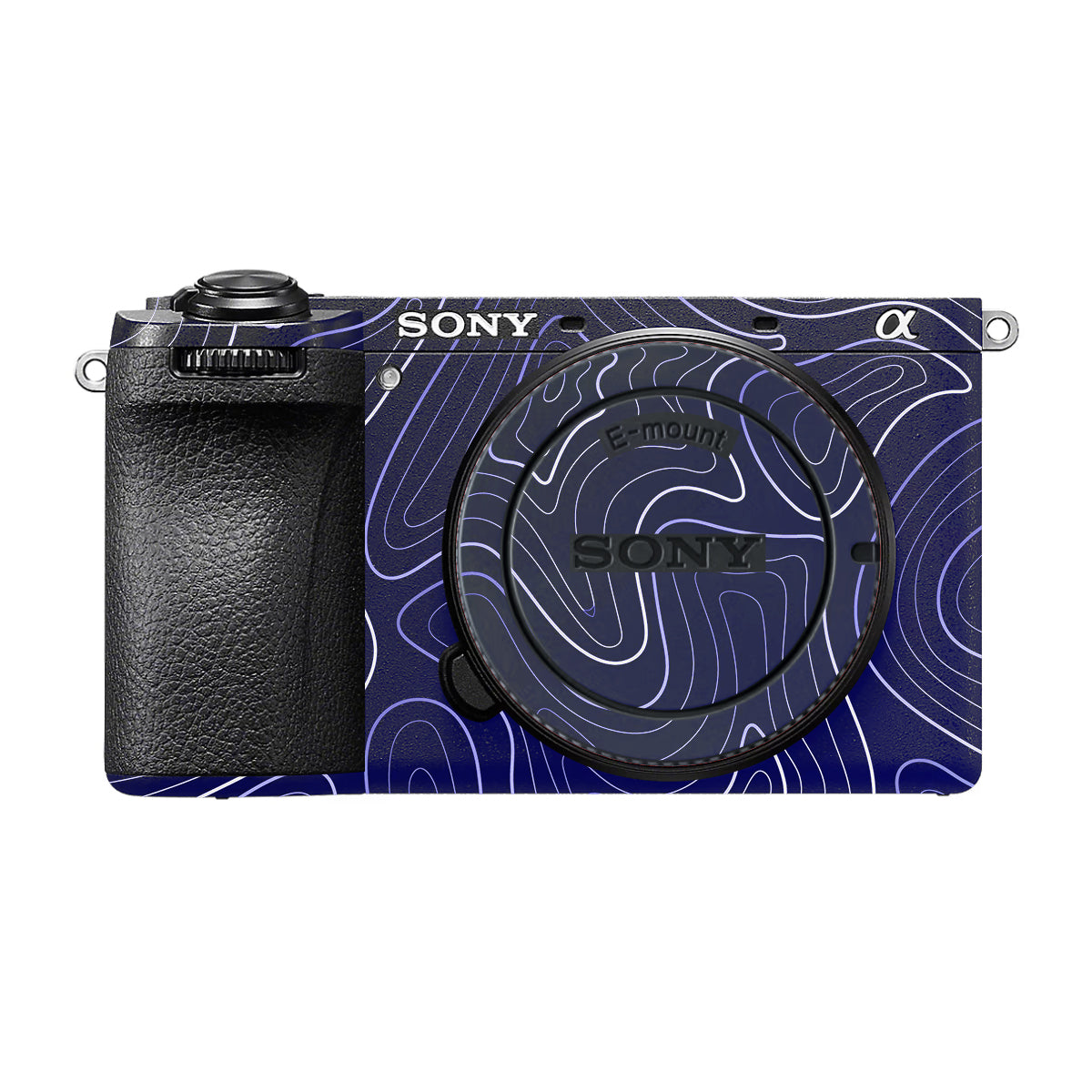 Deep Blue Contour Sony A6700 Camera Skin