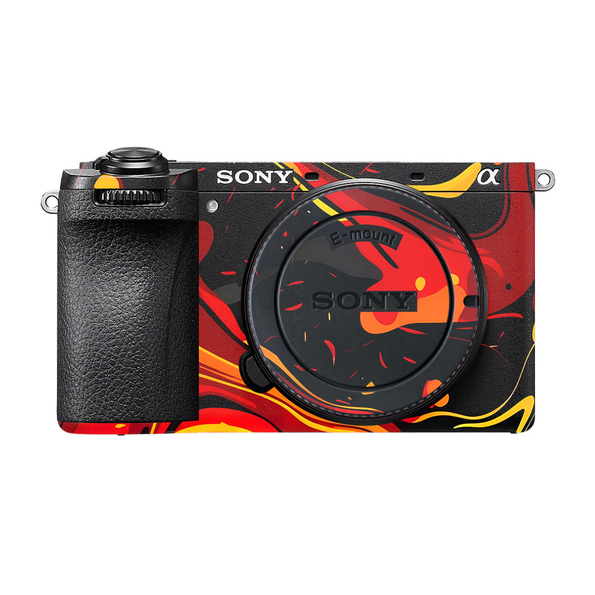Lava Burst Sony A6700 Camera Skin