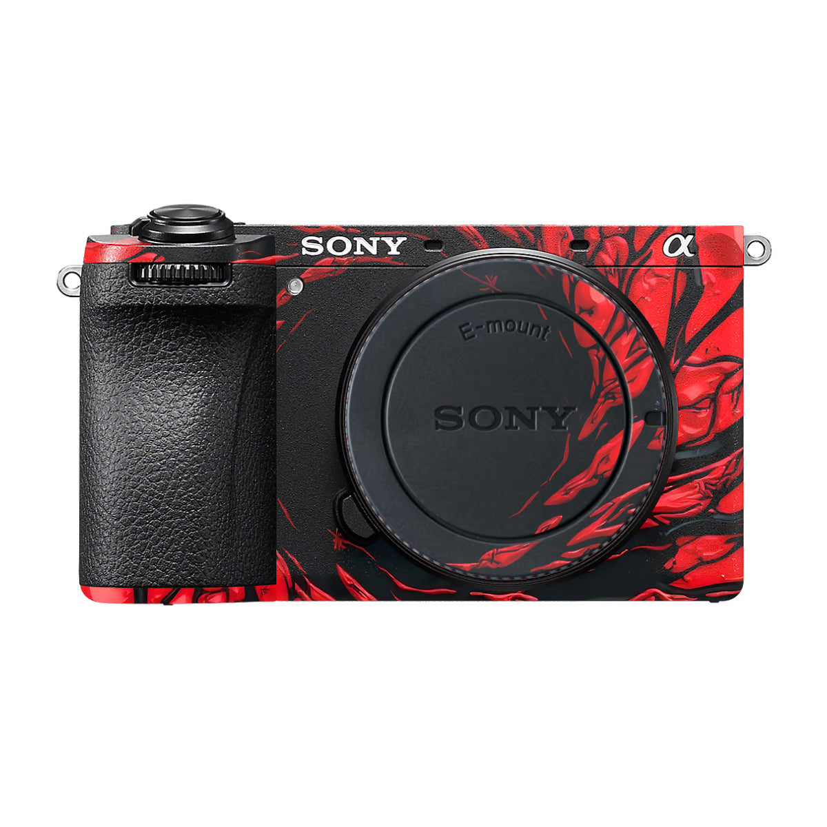 Venom Red Sony A6700 Camera Skin