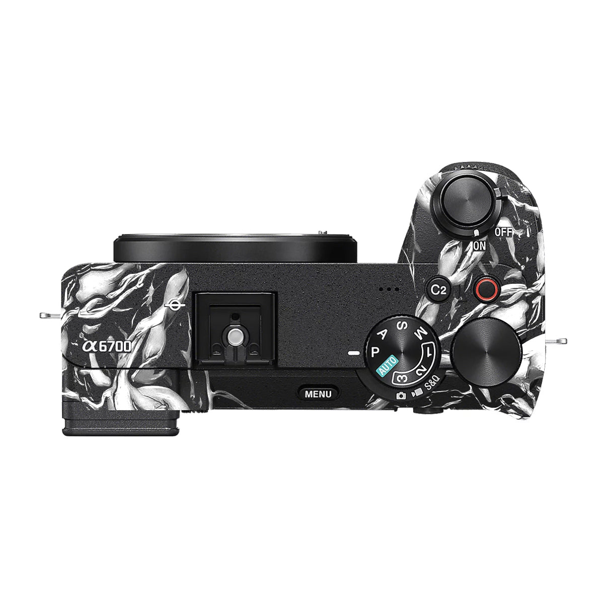 Venom Black Sony A6700 Camera Skin