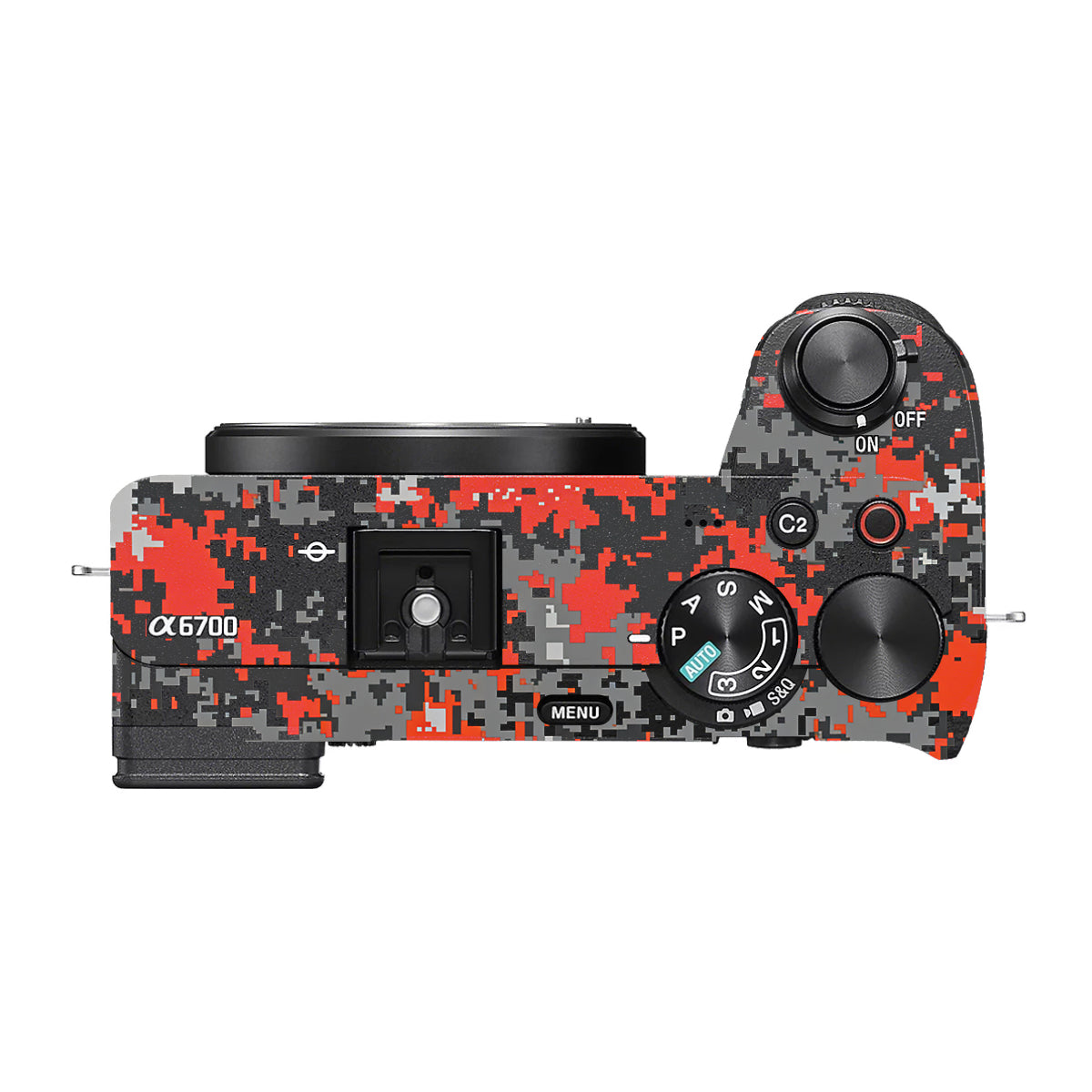 Inferno Pixel Sony A6700 Camera Skin