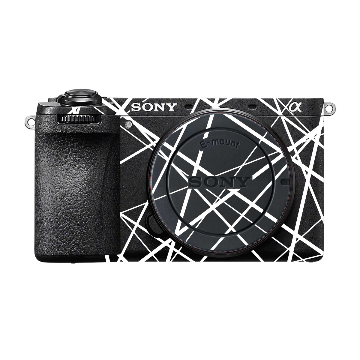 Mono Grid Sony A6700 Camera Skin