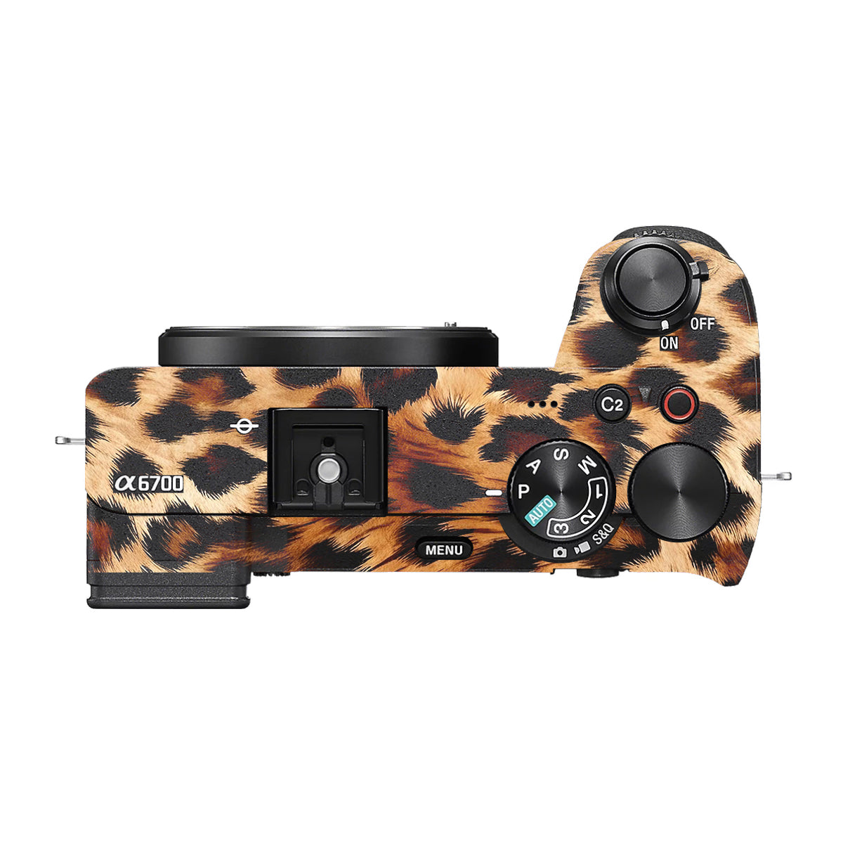 Classic Leopard Spots Sony A6700 Camera Skin